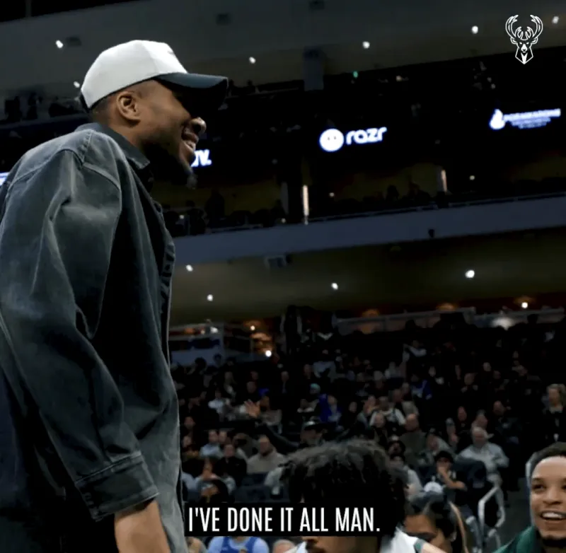 弟弟生涯首分！字母打趣：我可以退役了，我已经功成名就了